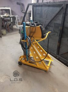 Vozík na svářečku TIG - Vozík na svářečku TIG