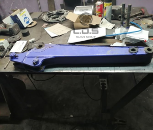 Prodloužení ramene bagru